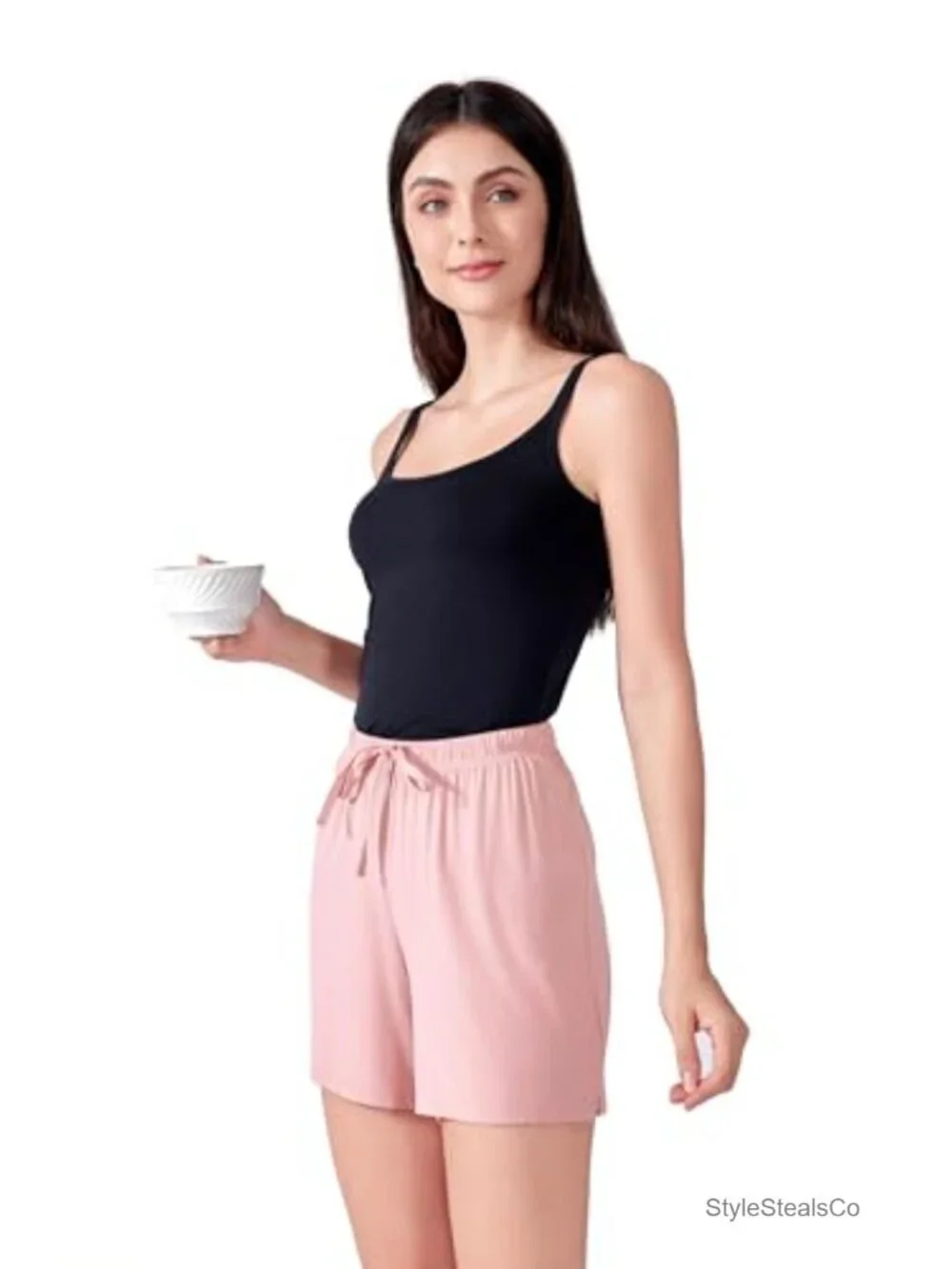 Comfort Boxer Shorts with Pockets - Pajama Lounge Sleep Shorts, Drawstring, 2